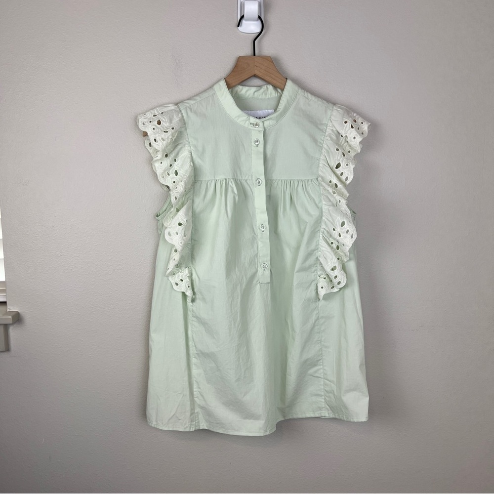 The Shirt By Rochelle Behrens The Sleeveless Scarlett Top - Picture 2 of 7